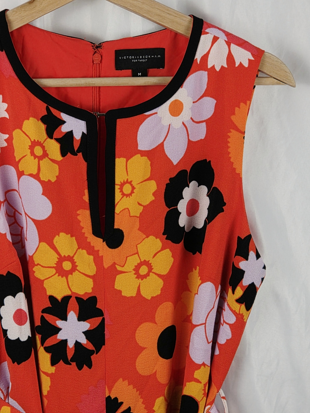 Victoria Beckham for Target Floral Sleeveless Romper Size Medium - Picture 11 of 16